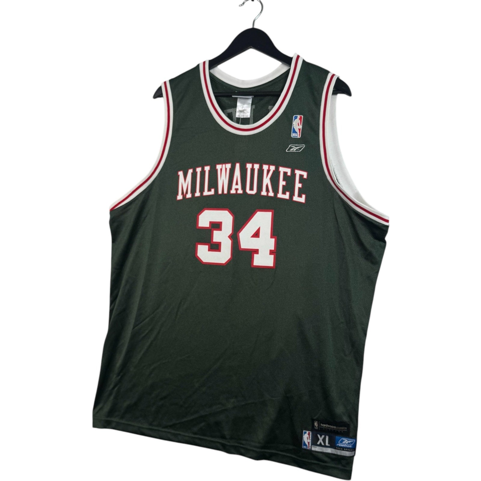 Vintage Milwaukee Bucks Ray Allen 34 NBA Jersey