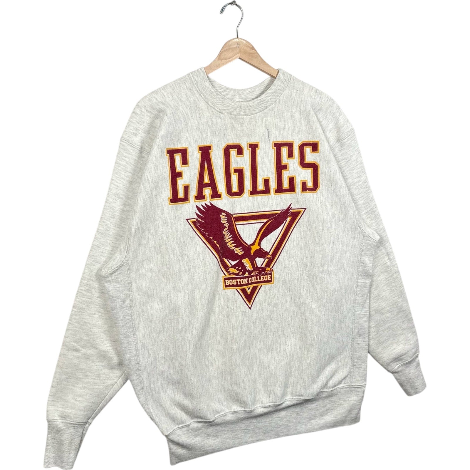 Vintage Boston College Eagles Spellout Crewneck