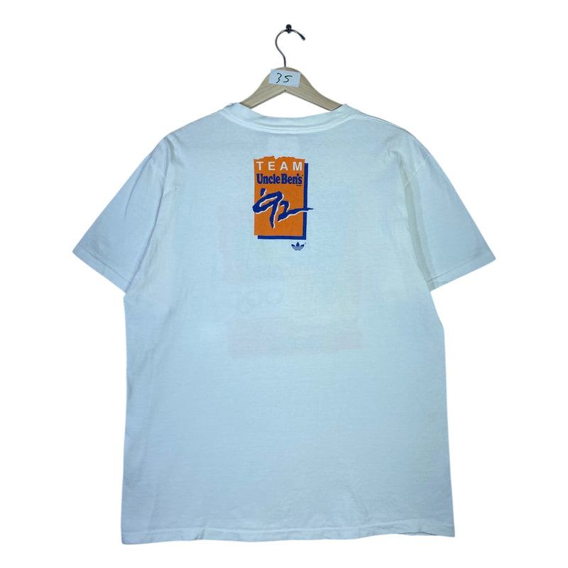 Vintage Adidas Uncle Ben's Olympics Winter Games T-Shirt 1992