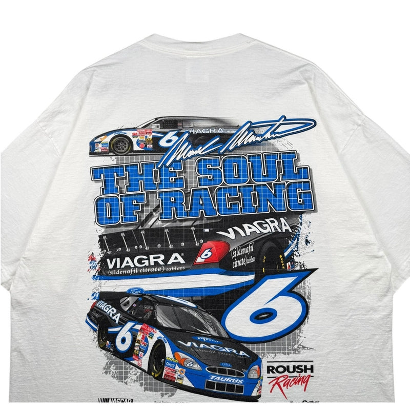 Vintage Mark Martin No. 6 NASCAR Graphic T-Shirt