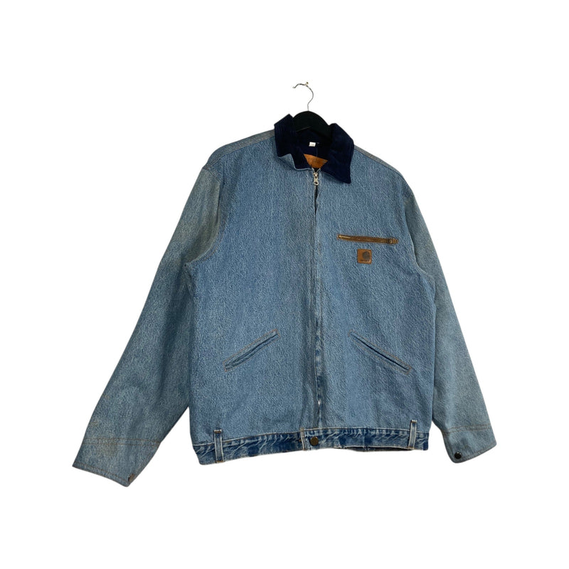Vintage Carhartt Collared Denim Jacket