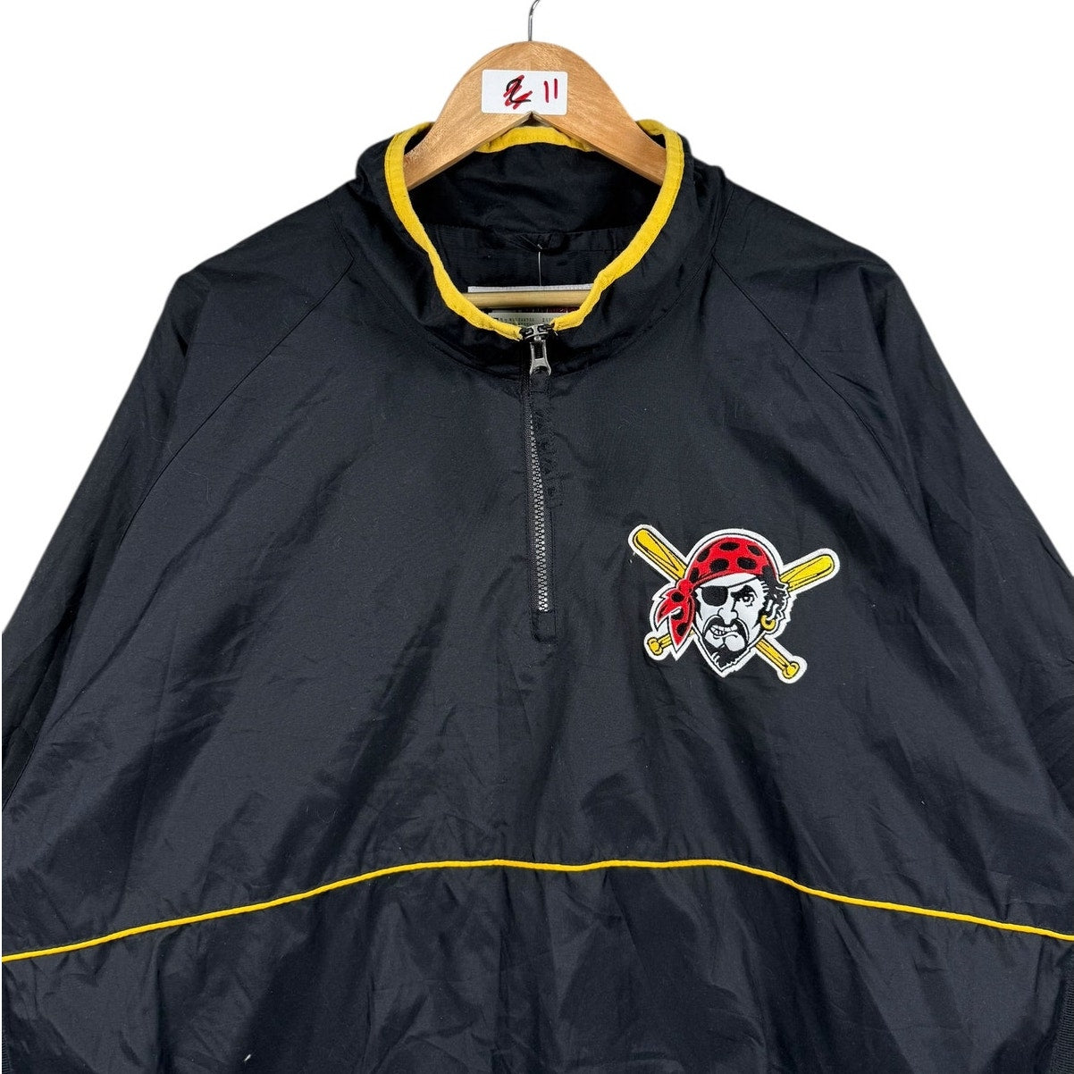 Vintage Pittsburgh Pirates MLB Quarter-Zip Windbreaker