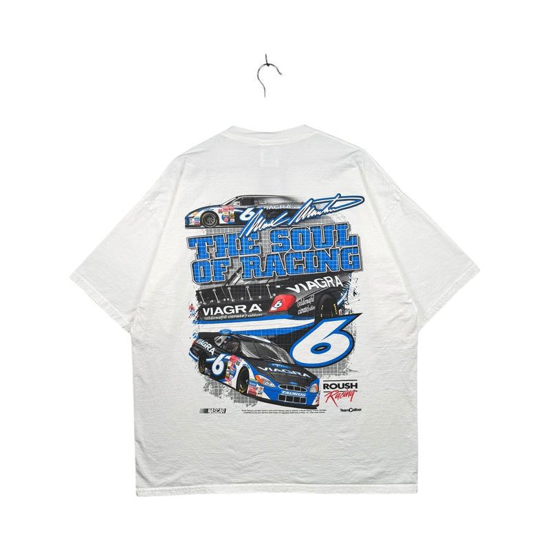 Vintage Mark Martin No. 6 NASCAR Graphic T-Shirt