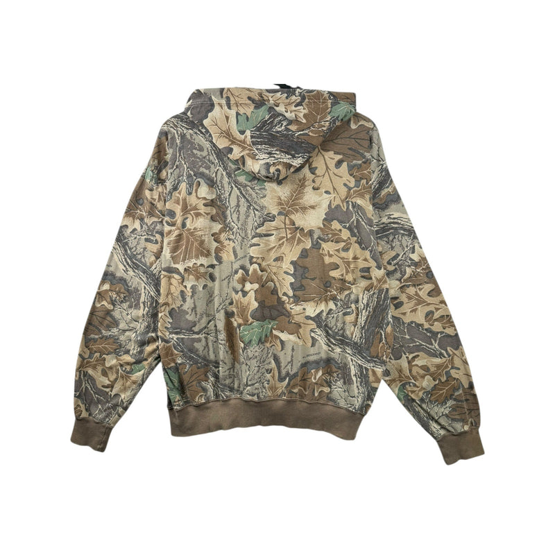 Vintage Ace Sportswear Realtree Camo Full Zip Hoodie