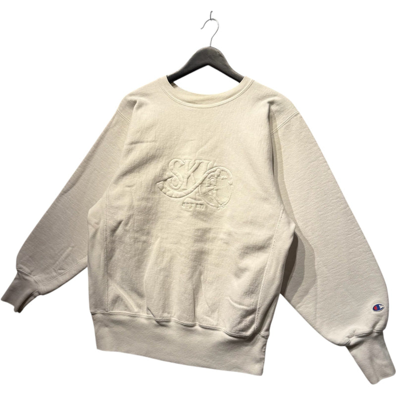 Vintage Champion Reverse Weave Ski Aspen Embroidered Crewneck