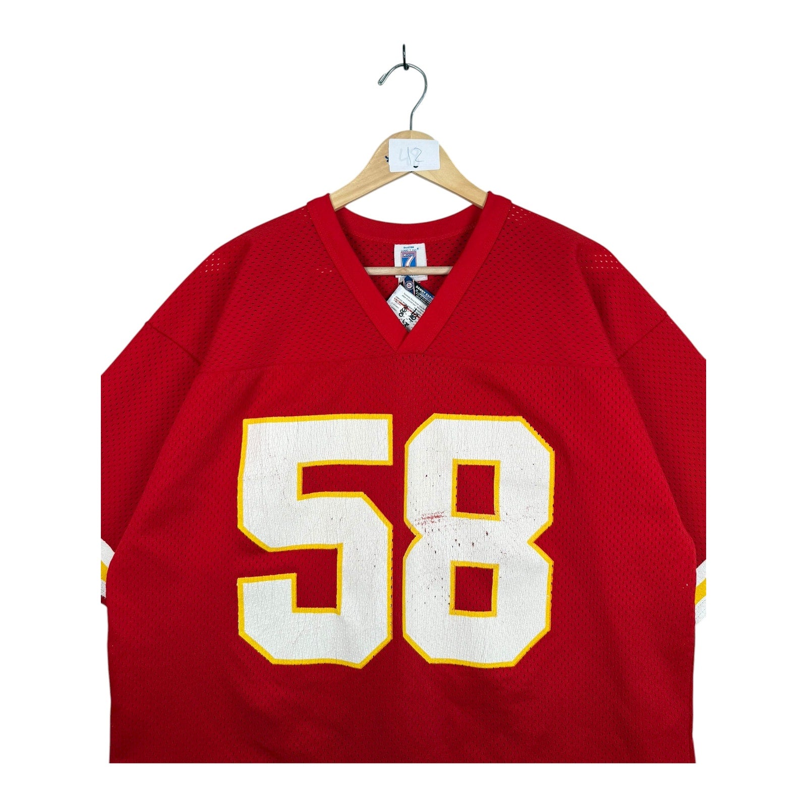 Vintage Kansas City Chiefs #58 NFL Jersey