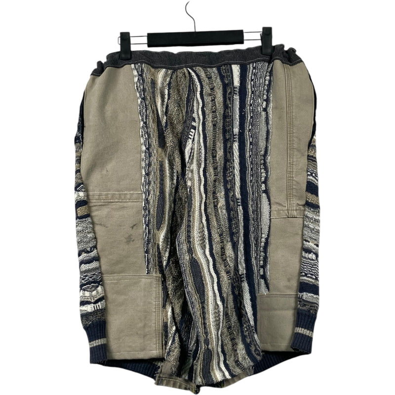 Vintage Coogi Cut & Sew Patchwork Shorts 34