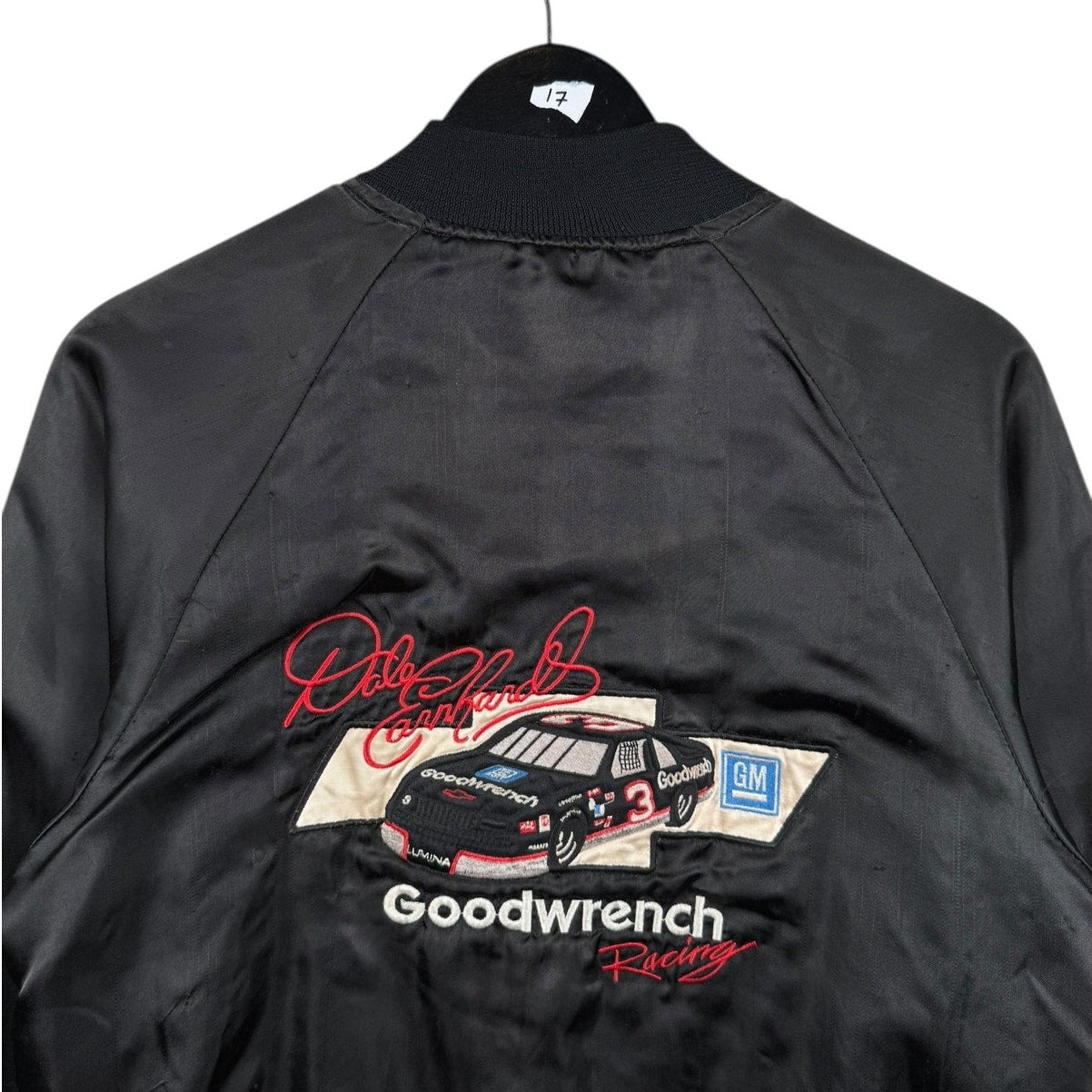 Vintage Dale Earnhardt #3 NASCAR Bomber Light Jacket