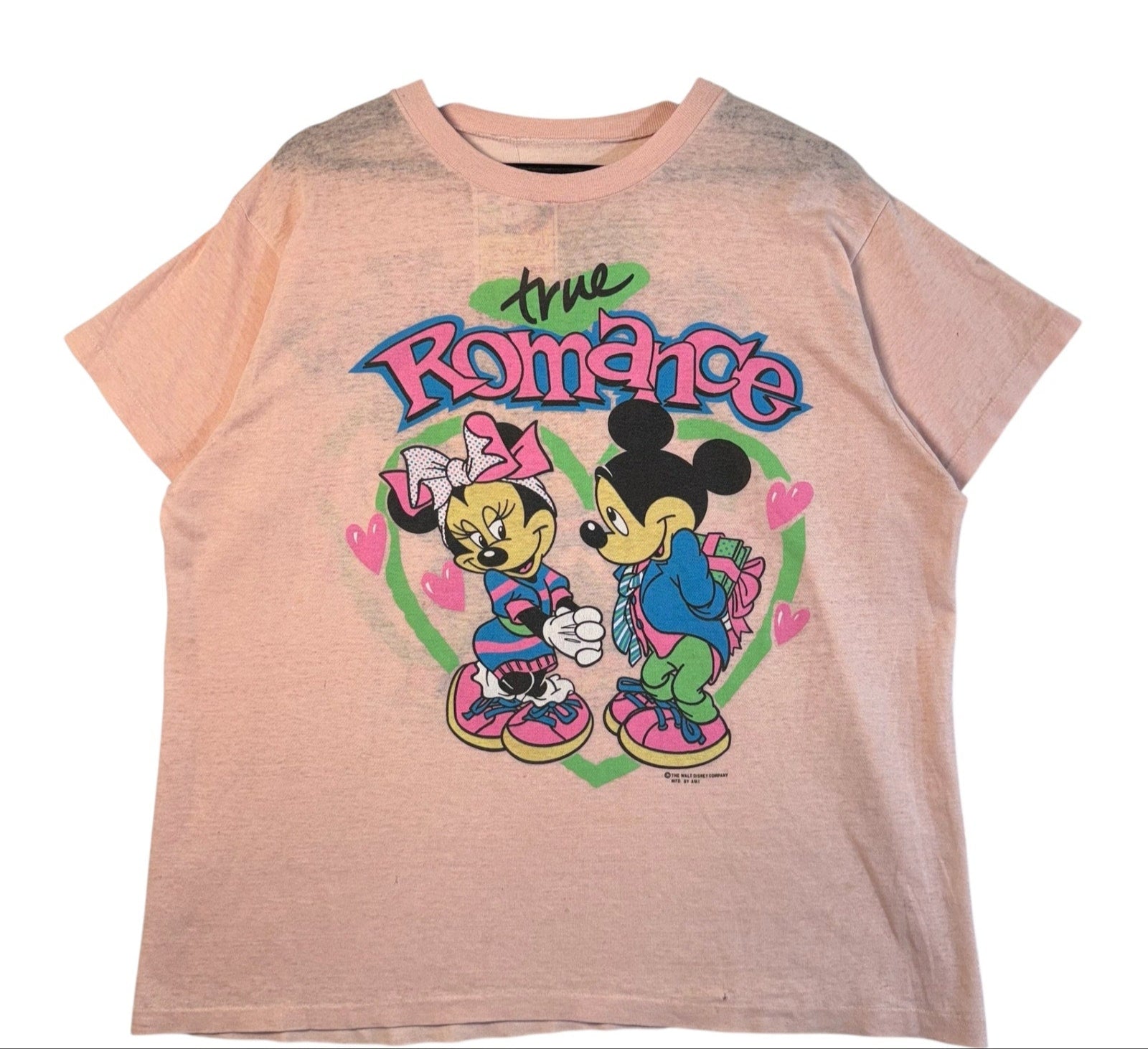 Vintage Mickey & Minnie Mouse True Romance Tee