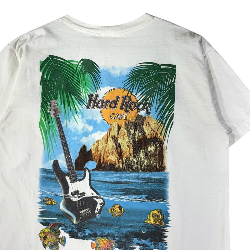 Vintage Hard Rock Cafe Cabo San Lucas Tropical Graphic T-Shirt