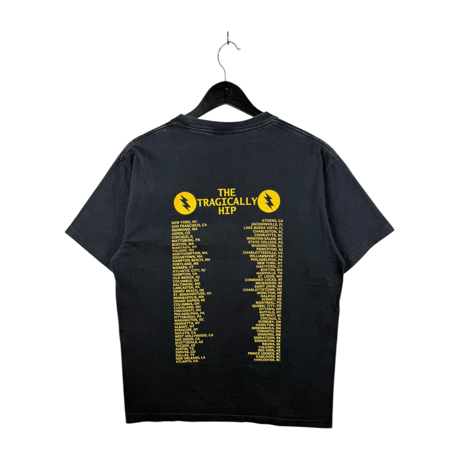 Vintage The Tragically Hip Phantom Power Tour T-Shirt