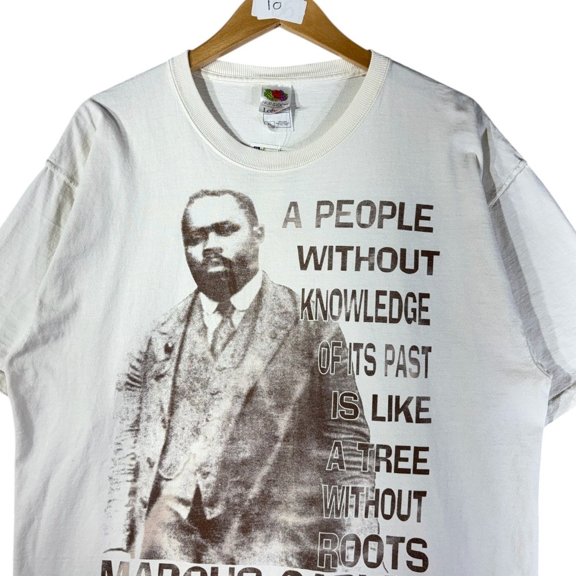 Vintage Marcus Garvey Quote Graphic T-Shirt