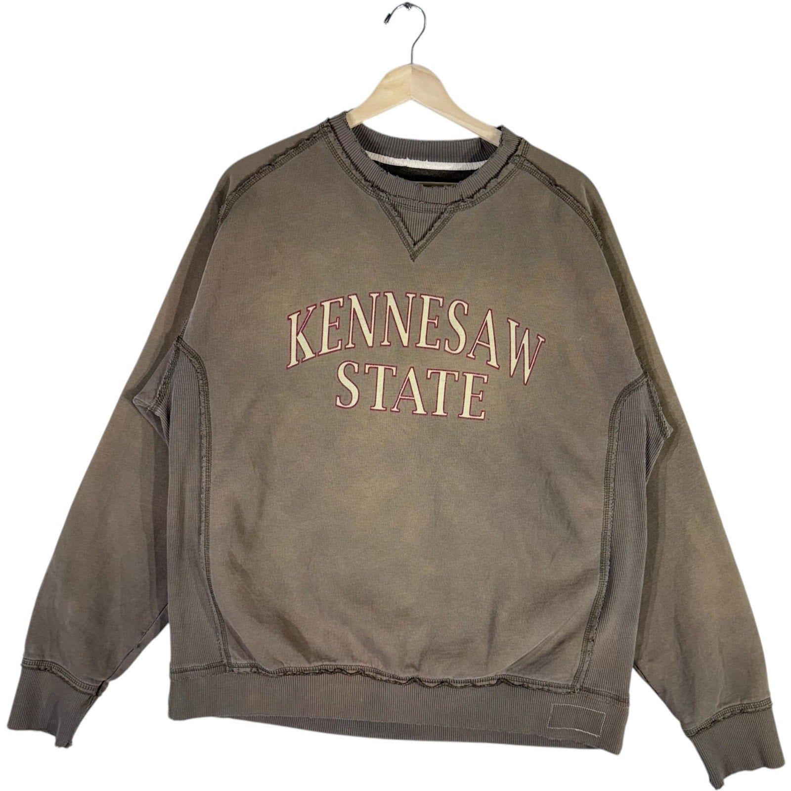 Vintage Russell Kennesaw State University Spellout Crewneck