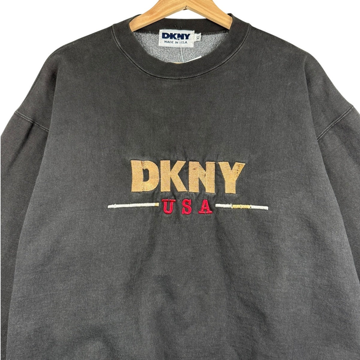 Vintage DKNY USA Embroidered Crewneck