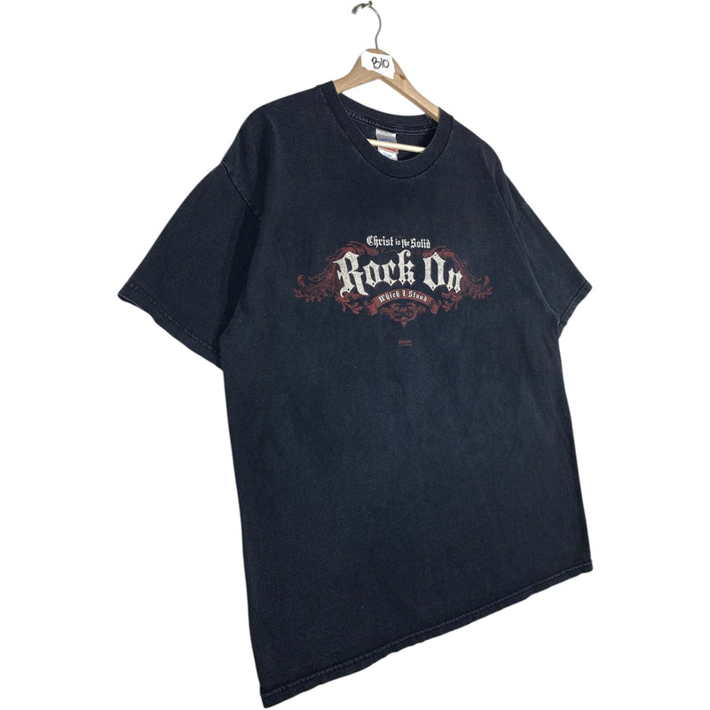 Vintage Christ Is The Solid Rock On Which I Stand T-Shirt