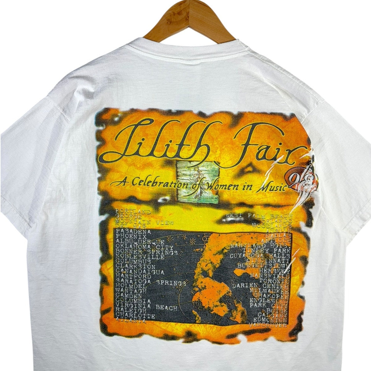 Vintage Lilith Fair Concert Tour 90s T-Shirt