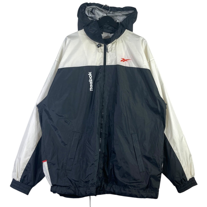 Vintage Reebok Colorblock Hooded Windbreaker