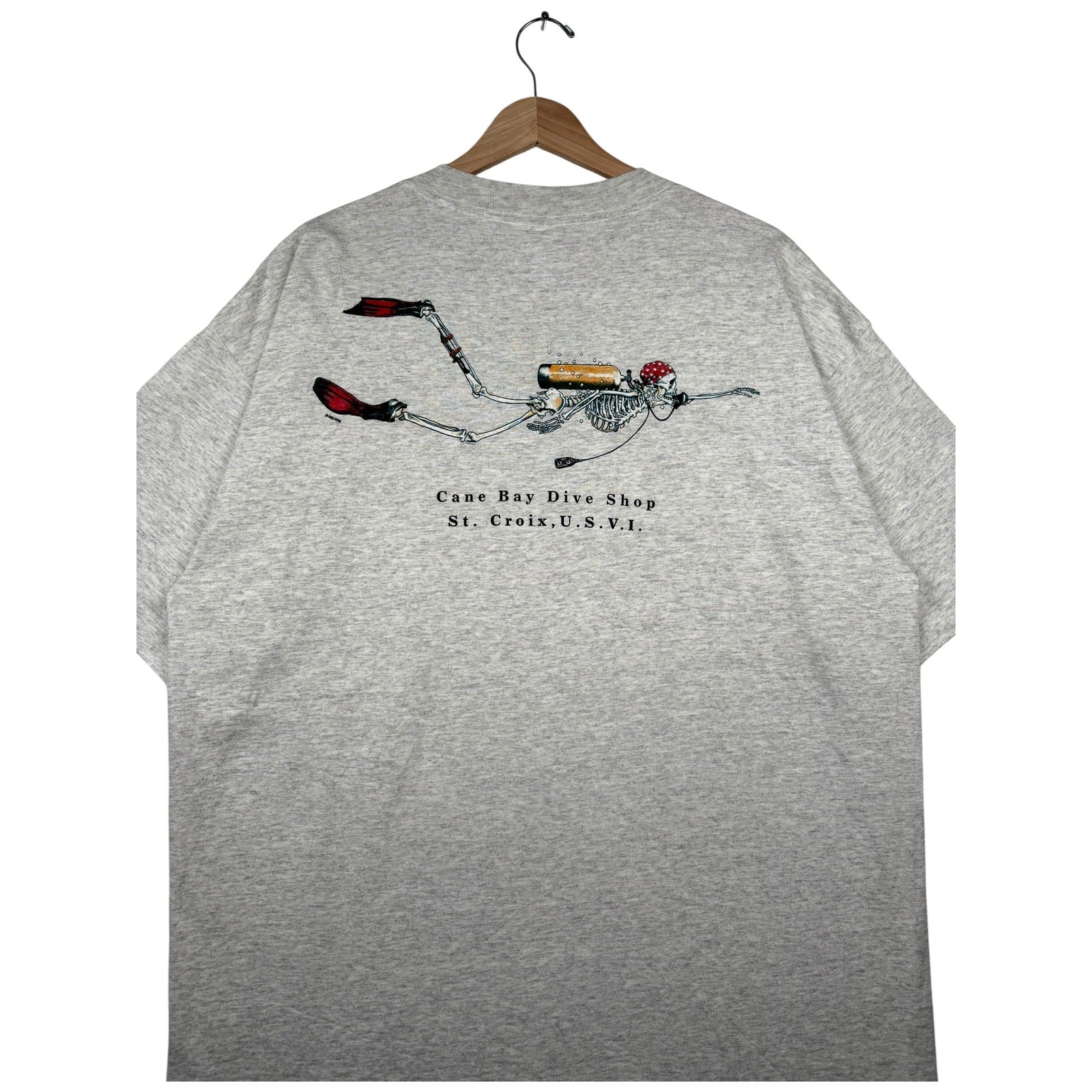 Vintage H.L. Miller Cane Bay Dive Shop T-Shirt