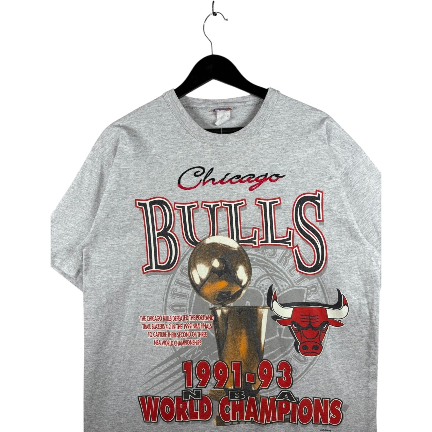 Vintage Chicago Bulls World Champions NBA T-Shirt 91-93