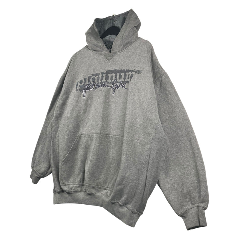 Vintage Platinum FUBU Spellout Hoodie Y2k