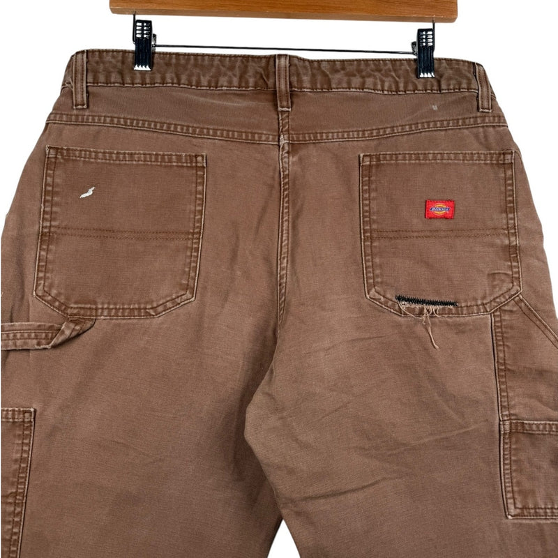 Vintage Dickies Carpenter Work Distressed Shorts 35