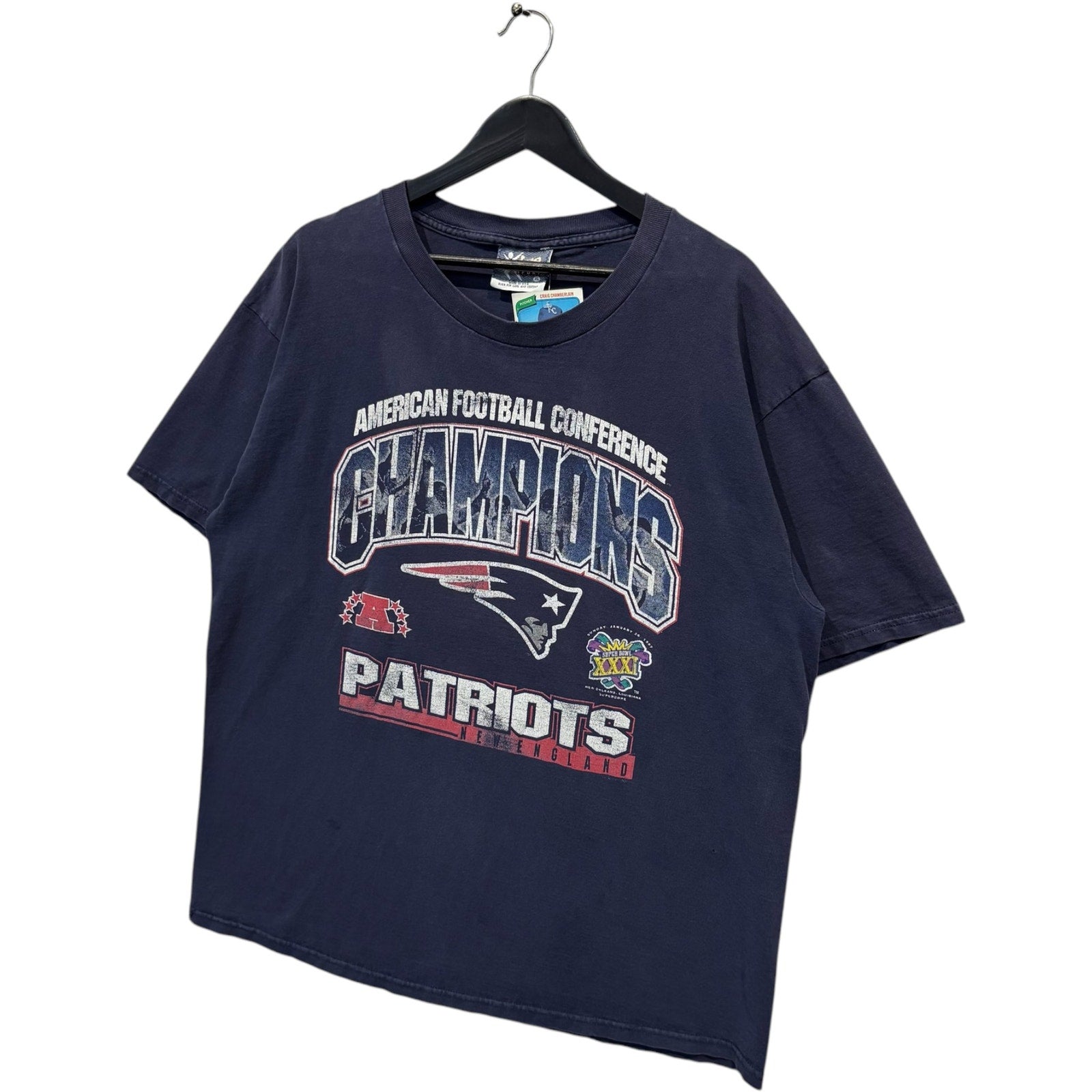 Vintage New England Patriots AFC Champs NFL Tee