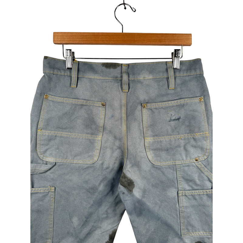 Vintage Carhartt Utility Cargo Denim Shorts 32
