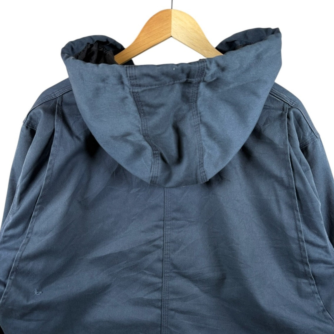 Vintage Carhartt Quilted Full Zip Hooded Workwear Jacket