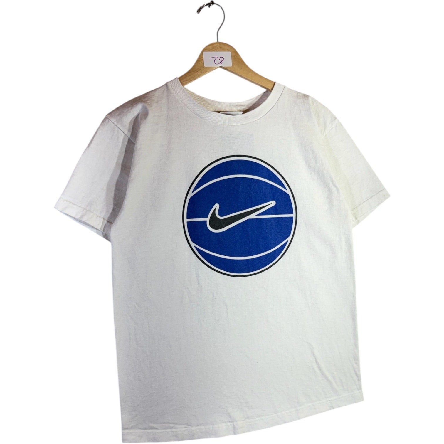 Vintage Nike Basketball Swoosh Logo T-Shirt