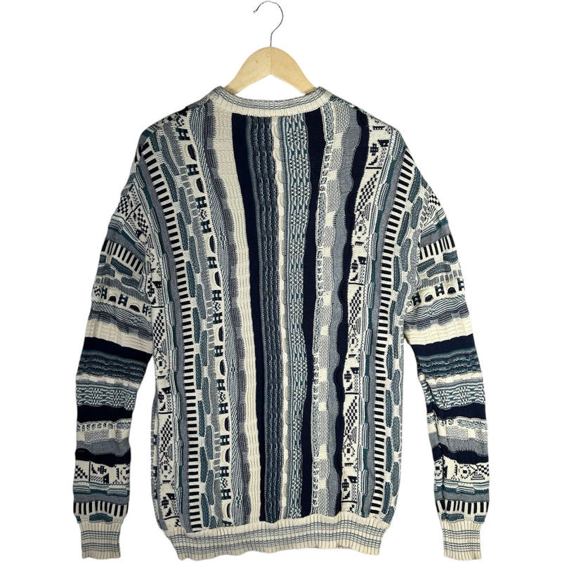 Vintage Coogi 3D Knit Wool Sweater
