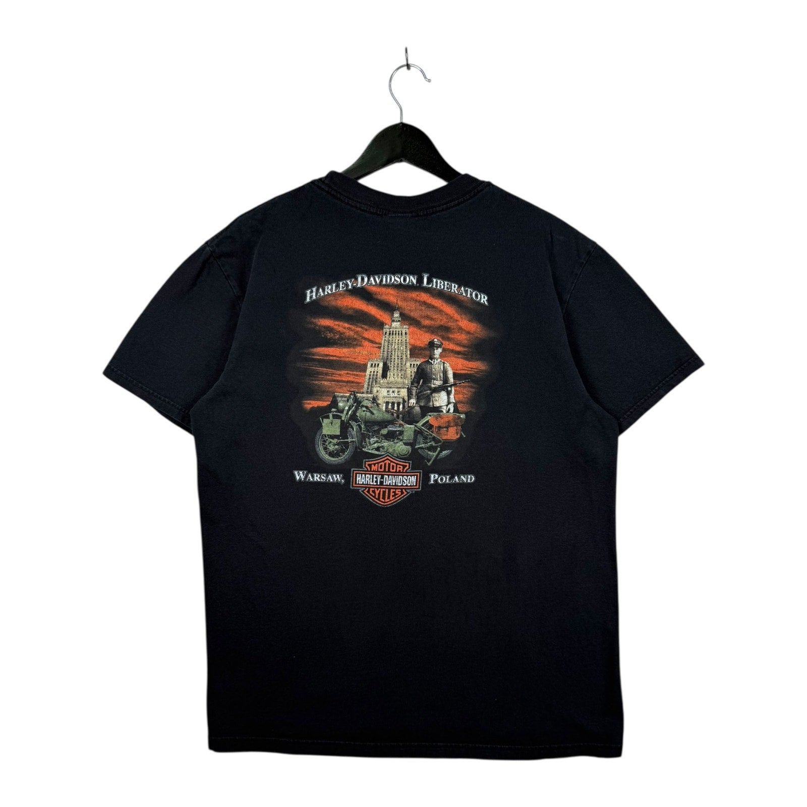 Vintage Harley Davidson Warsaw Poland T-Shirt