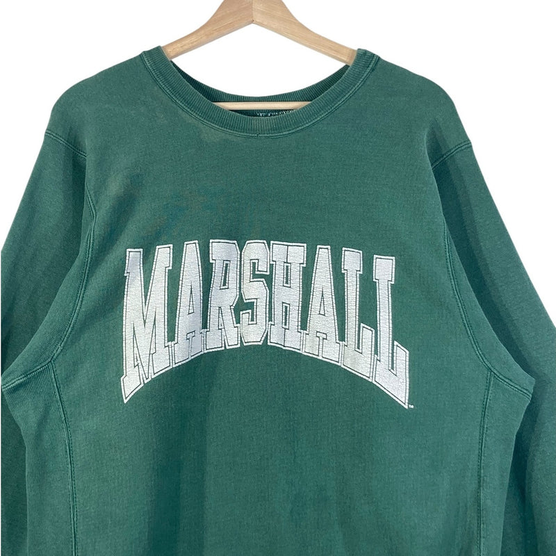 Vintage Marshall University Spell Out Crewneck