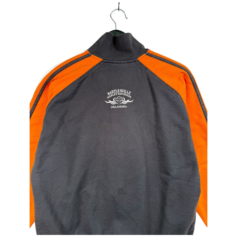 Vintage Harley Davidson Motorcycles Bartlesville Oklahoma Bomber Jacket