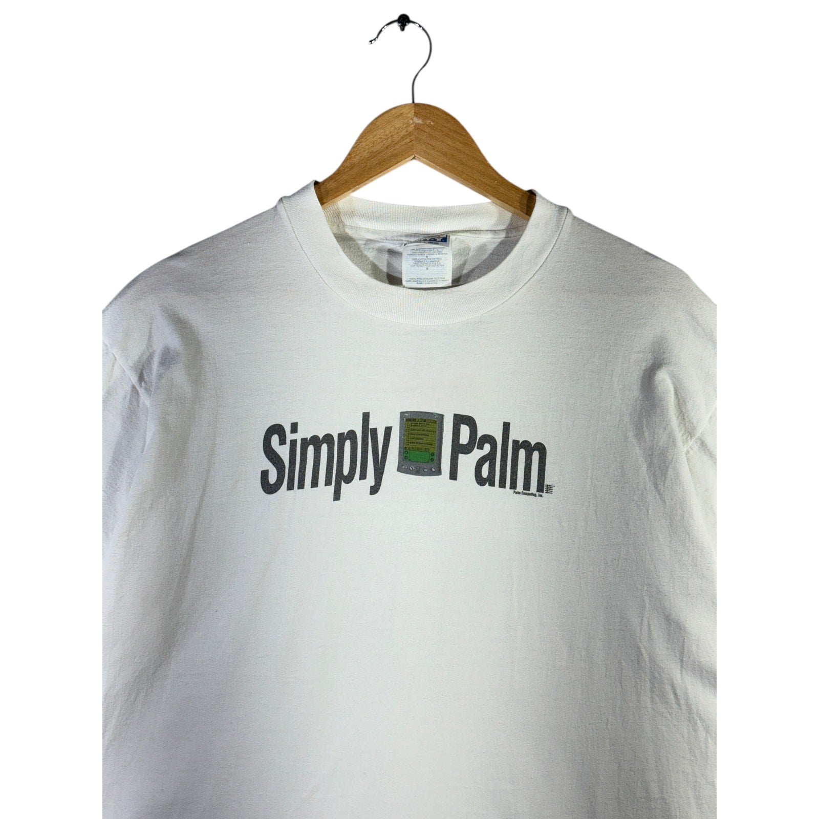 Vintage Palm Computing "Simply Palm" Computer T-Shirt
