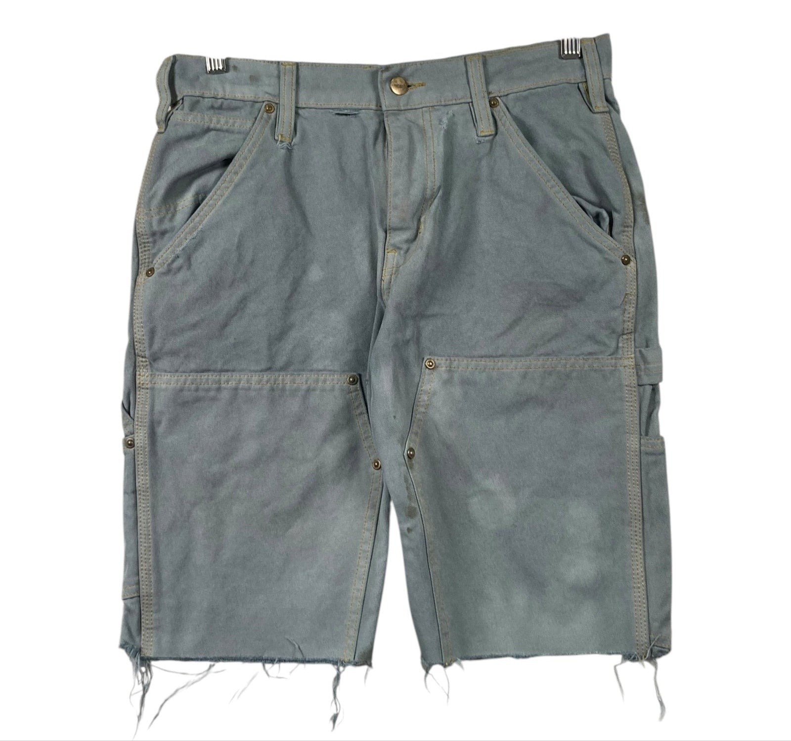 Vintage Carhartt Cargo Denim Shorts 32