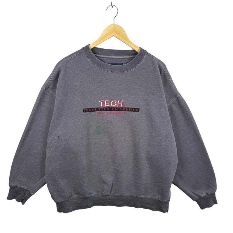 Vintage Texas Tech University Red Raiders Crewneck