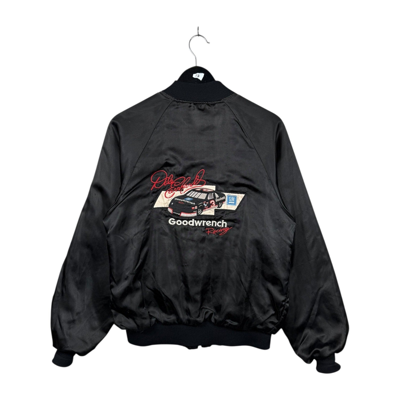 Vintage Dale Earnhardt #3 NASCAR Bomber Light Jacket