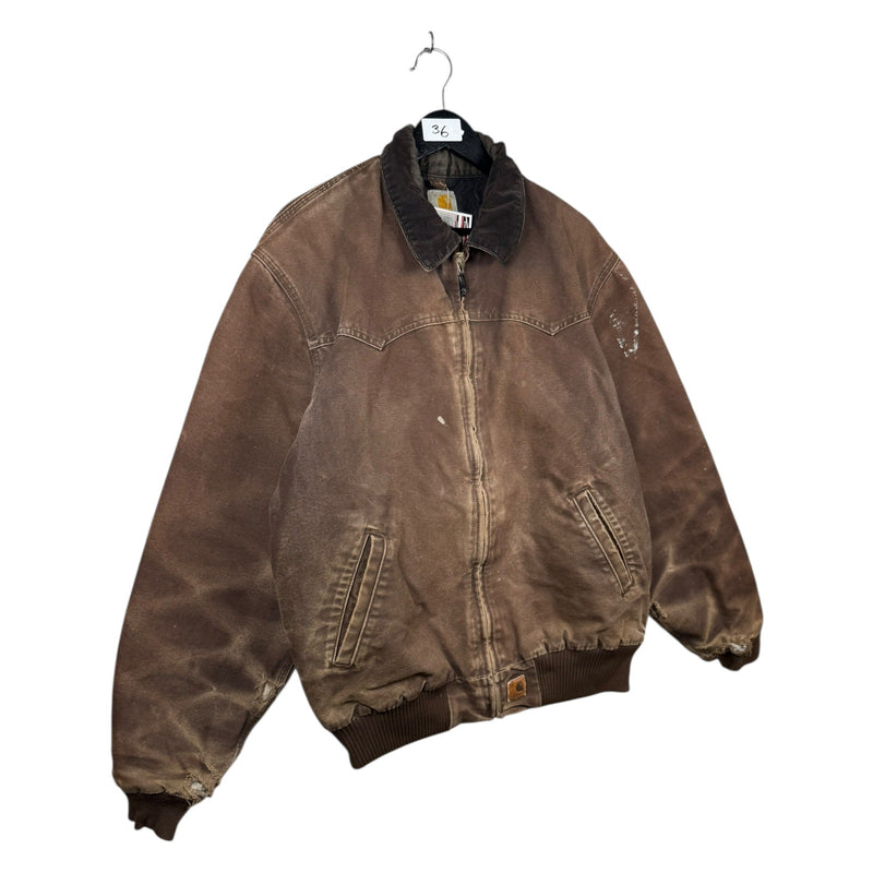 Vintage Carhartt Canvas Full Zip Workwear Jacket