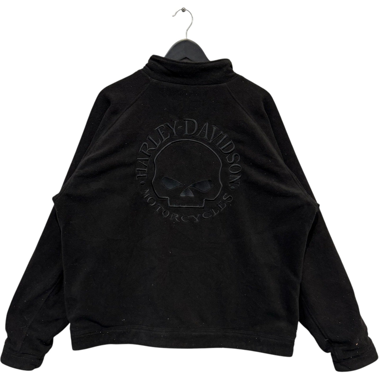 Vintage Harley Davidson Embroidered Fleece
