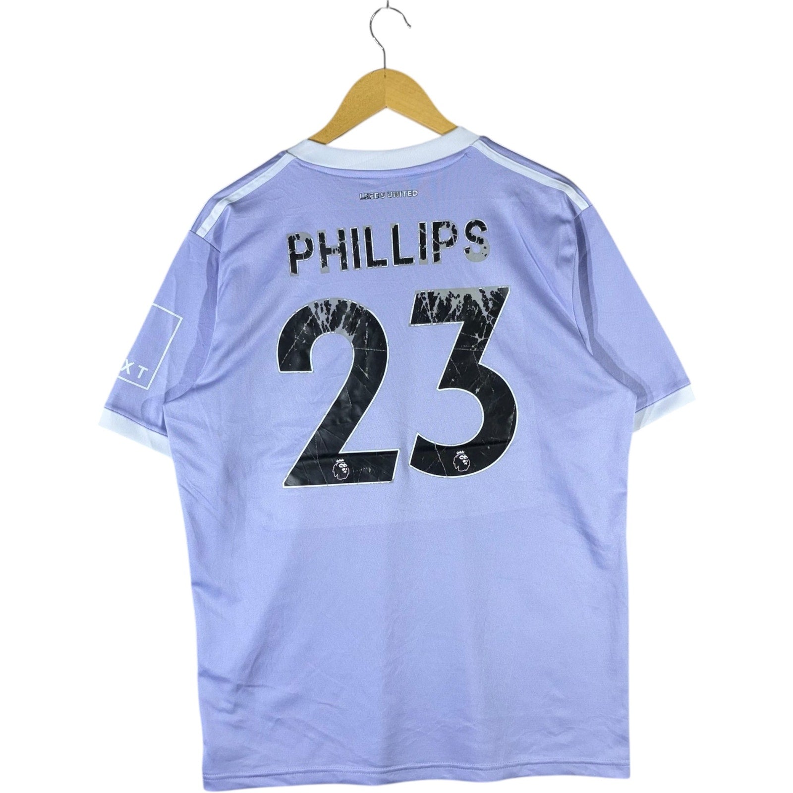 Vintage Adidas Leeds United Kalvin Phillips #23 Soccer Jersey
