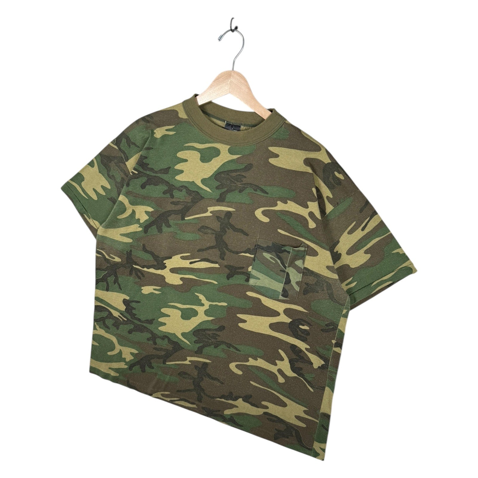 Vintage Camo Army Military T-Shirt