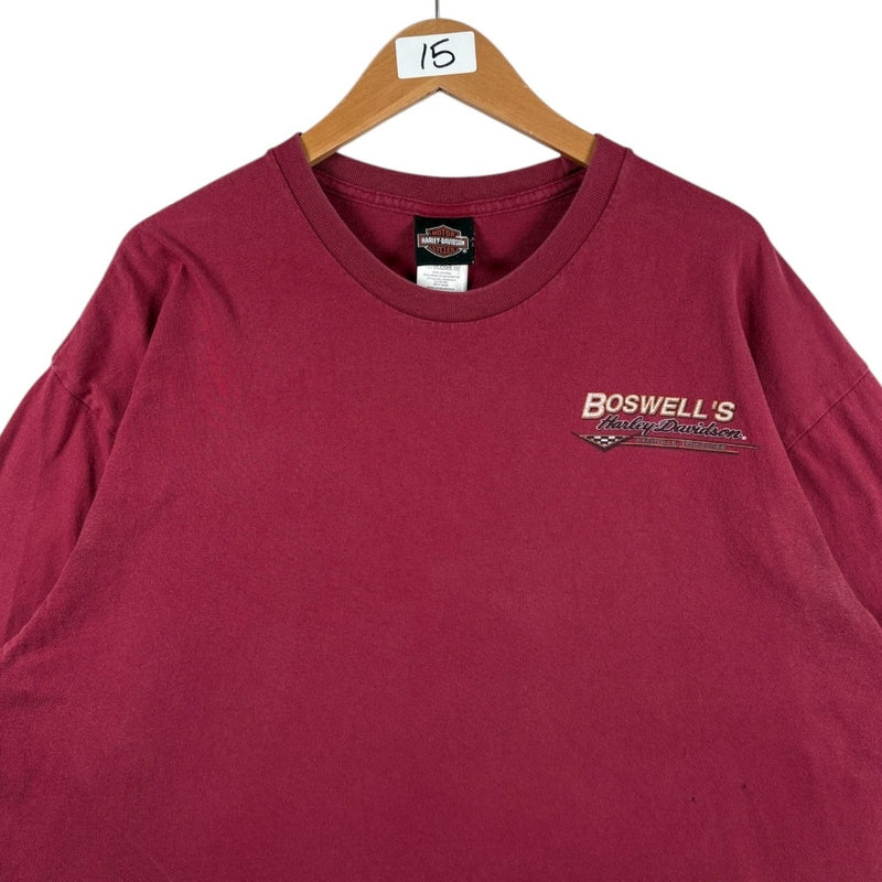 Vintage Harley Davidson Boswell’s Music City Graphic T-Shirt