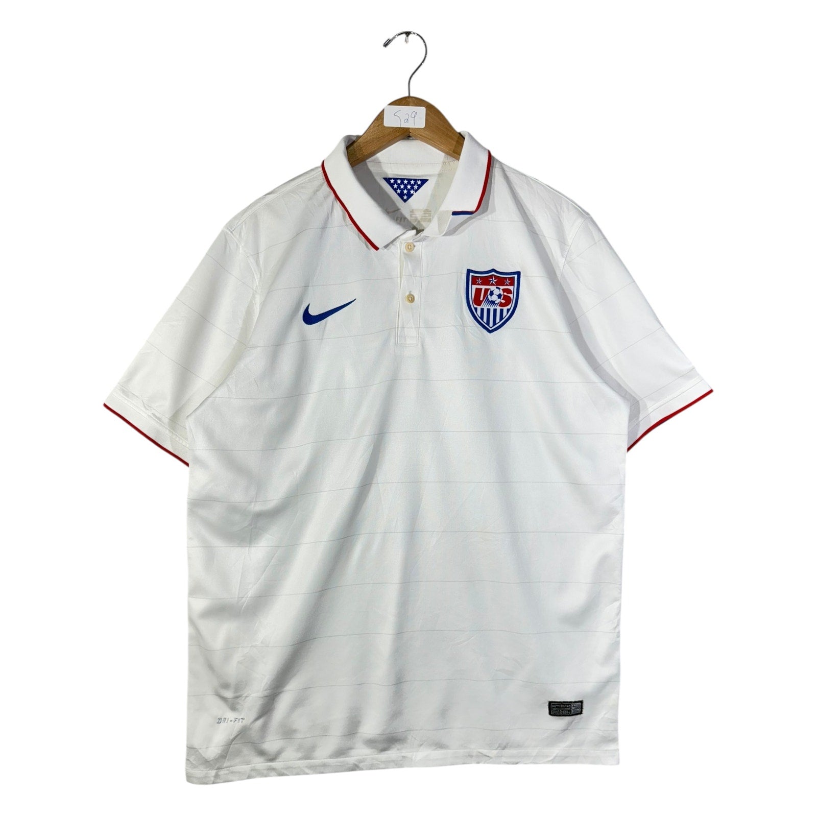 Vintage Nike Dri-Fit US Soccer Federation Polo Shirt