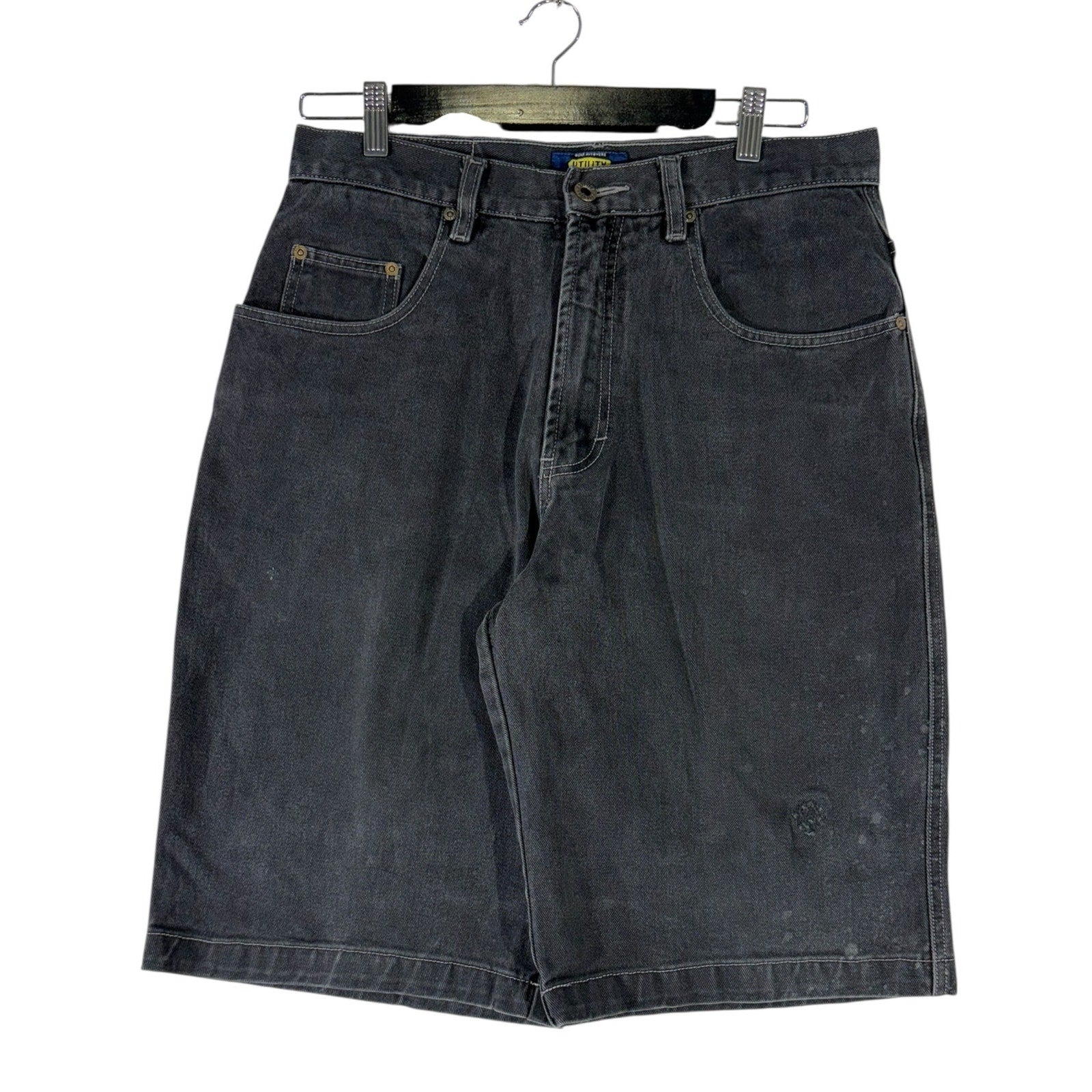 Y2K Utility Quality Clothing Denim Shorts 34x12