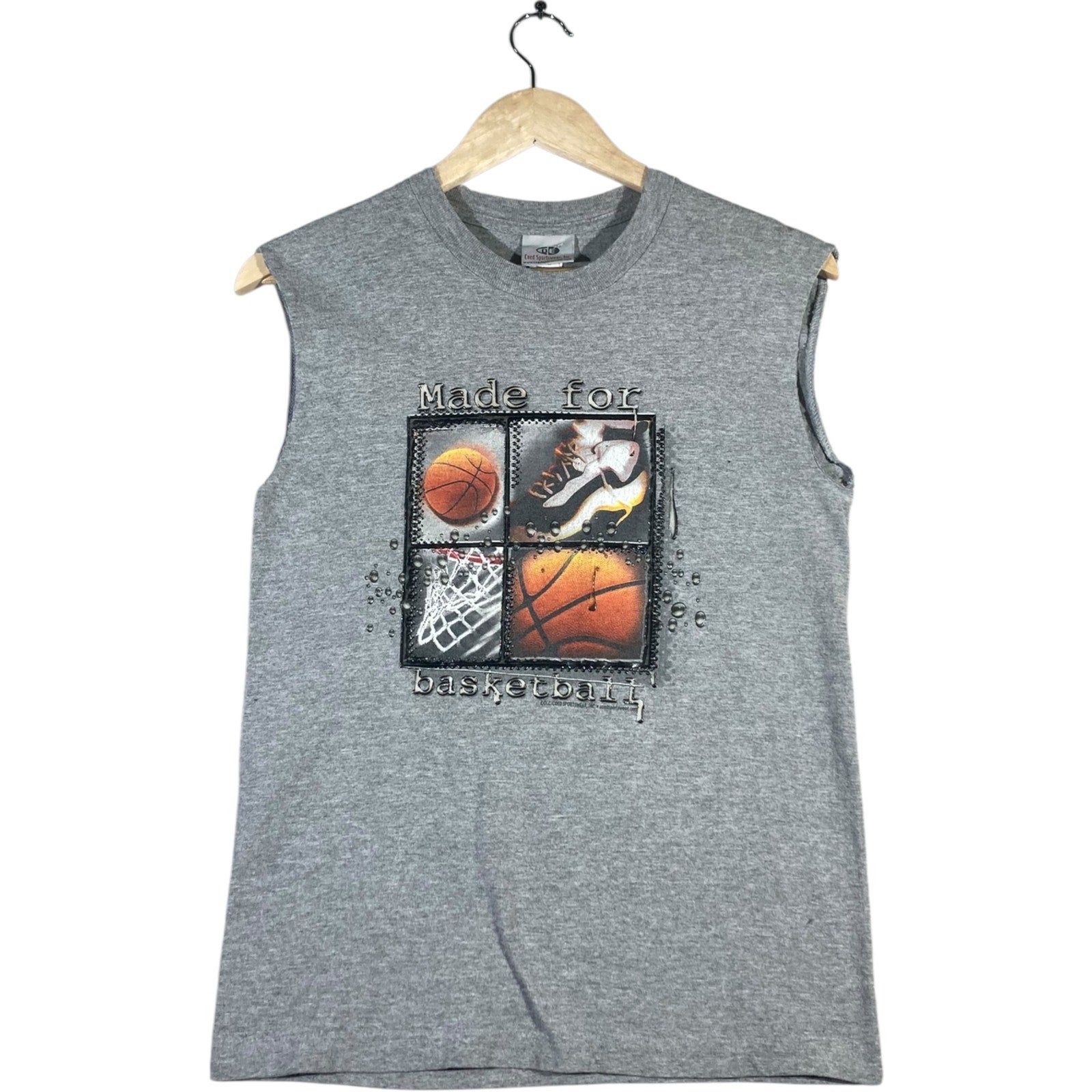 Vintage Coed Muscle Sleeve Tank Top