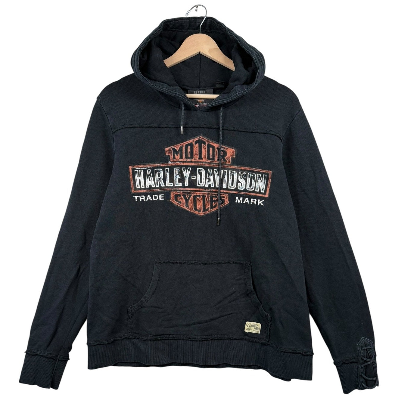Vintage Harley Davidson Bar & Shield Hoodie