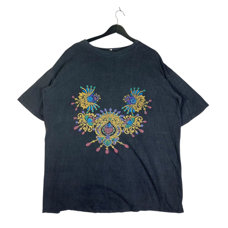 Vintage Mirrored Motifs Tee