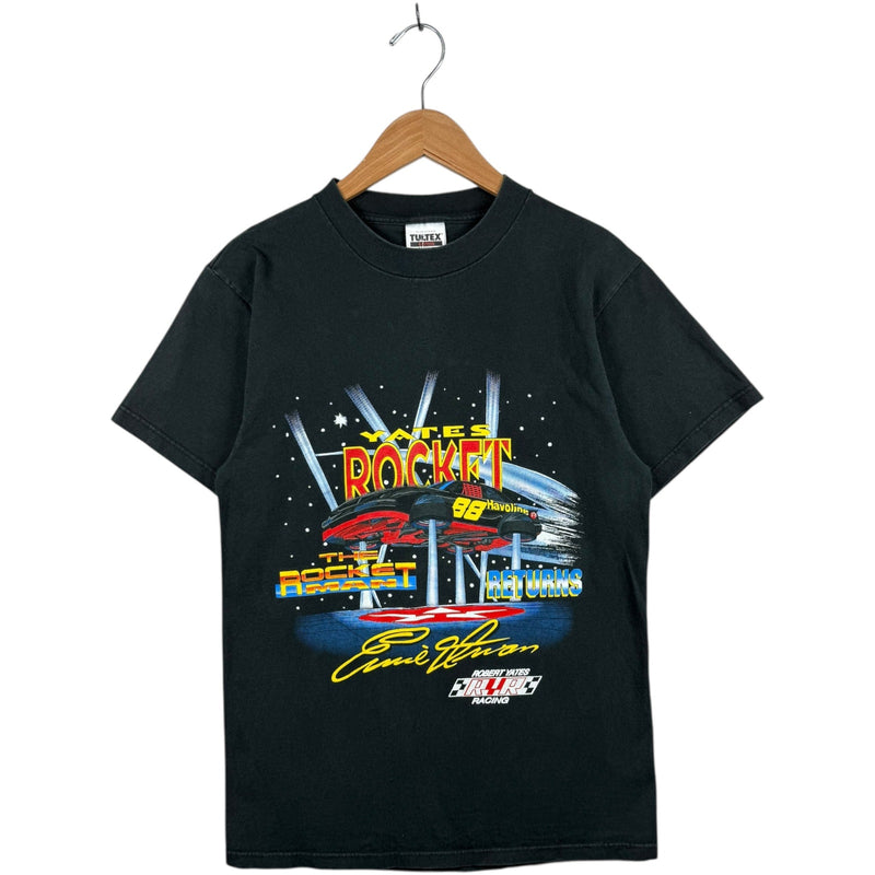 Vintage Ernie Irvan Yates Rocket NASCAR T-Shirt
