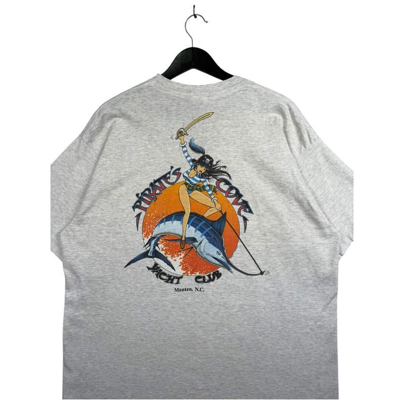Vintage Pirate’s Cove Yacht Club Manteo NC T-Shirt