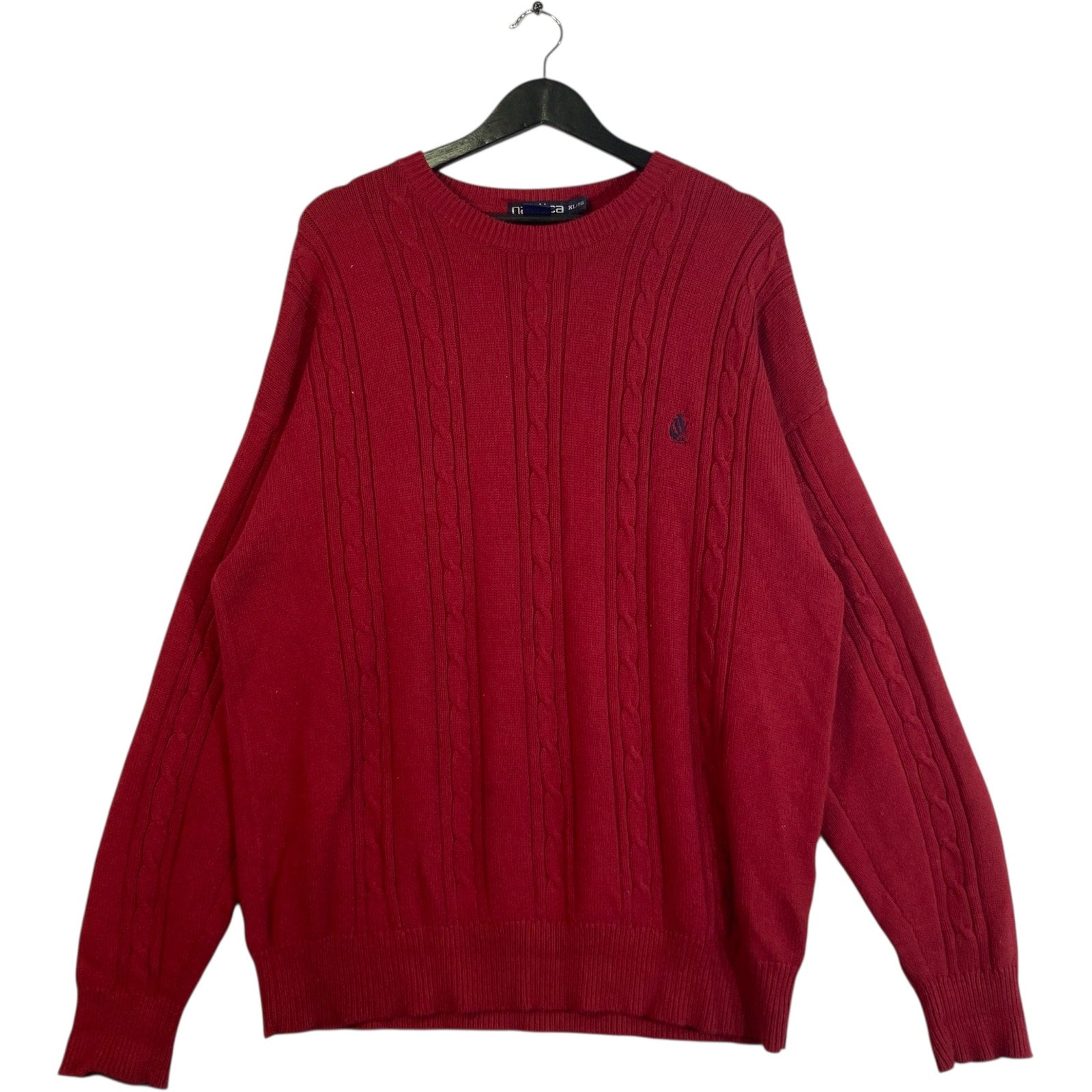Vintage Nautica Mini Logo Fishermans Sweater